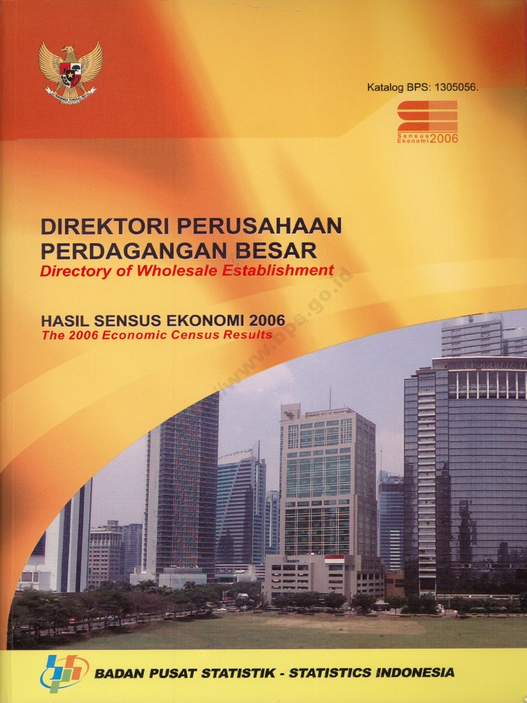 Id Direktori Perusahaan Perdagangan Besar Hasil Se 2006 Pdf