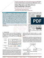 Virtual Machine Migration and Allocation in Cloud Computing: A Review