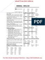 English Grammar PDF For Competitive Exam PDF (For More Book - WWW - Gktrickhindi.com) PDF