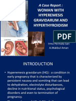 A CASE REPORT: Hyperthyroidism in Pregnancy