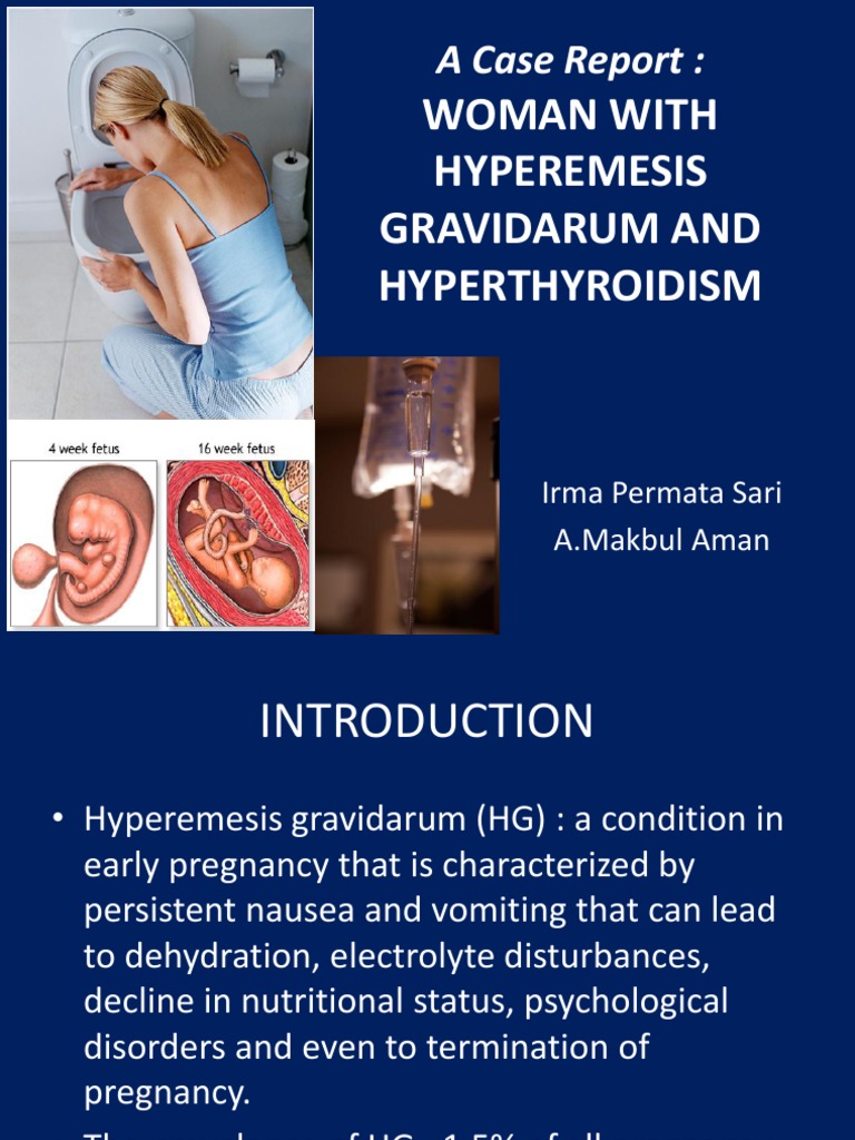 A Case Report Hyperthyroidism In Pregnancy Pdf Hyperthyroidism