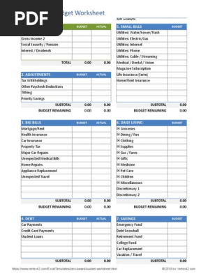 zero-based-budget-worksheet