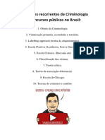 10 Questões Recorrentes de Criminologia Em Concursos Públicos No Brasil Lelio Braga Calhau