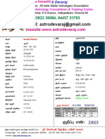 KP Astro Chart