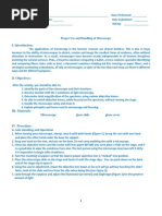 Activity 1A Microscope