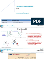 Amminoacidi e Proteine PDF