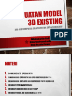 Minggu 6 - Pembuatan Model 3D Existing PDF