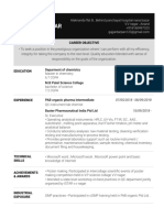 Alembic Resume PDF