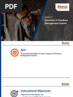 RDBMS_M01_C01_PPT_Overview of Database Management System