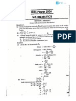 Icse Solved Maths 2006 PDF