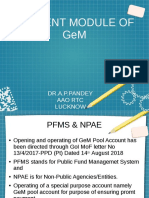 Payment Module in GeM - Odp