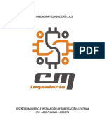 CM19 - Oc - Diseño Suministro e Instalación de Subestación SF6