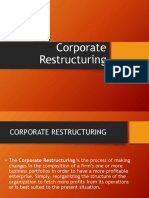 corporate restructuring