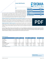 Earnings Announcement - Domty 3Q19