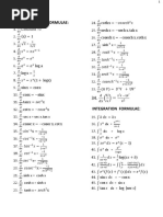 MATHS FORMULAS