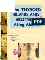 The Thyroid Gland and Goiter: Ating Alamin