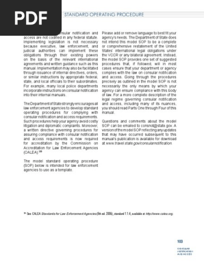 CNA Standard Operating Procedure