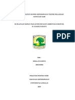 Teknik Relaksasi Genggam Jari Kurangi Kecemasan Pre Operasi