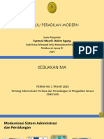 Modernisasi Peradilan Menuju Era Digital