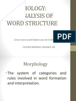 Jovencio B. - Morphology