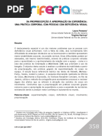 deficiência visual e prática corporal