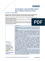 Phytochemical Analysis of Rose Indica