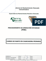 04 CMM-B016 - POE Cambio de Manto en Chancadora Primaria PDF