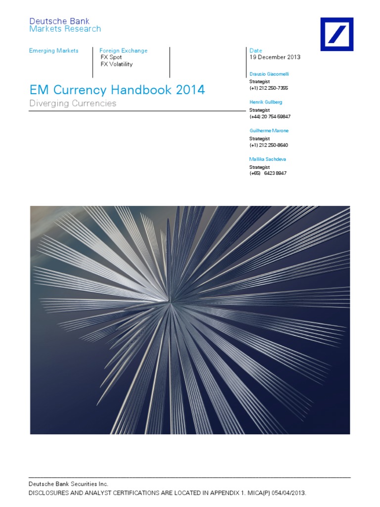 DB EM Currency Handbook | PDF | Financial Markets | Investing