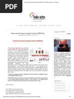 Festival de Dança Angola Kukina (FEDAK) - Residência Cultural - Isoke Artes