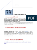 Telefoanele Mobile PDF