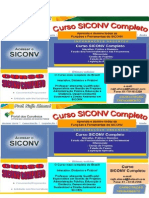 Curso Siconv Completo Panfleto