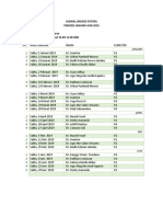 Jadwal Bakti Sosial Puteri Ponpes Hamalatul Quran Jan-Jun 2019