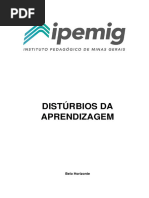 DISTURBIOS DA APRENDIZAGEM1