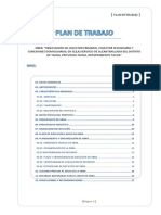 Plan de Trabajo Obra