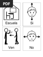 Cuadernillo Pictogramas TEA Ilustrado | PDF