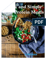 Slimmer and Stronger - 50 Quick and Simple High Protein Meals For Fat Loss and Muscle Gain