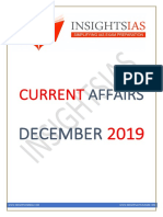Insights December 2019 Current Affairs Compilation PDF