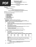 DLP IN GRADE 11 - Seven Dimensions of Well-Being & FITT Principle of Exercise