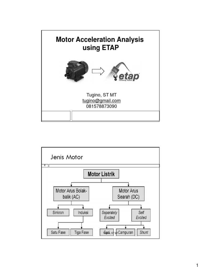 Analisis Percepatan Motor Induksi | PDF