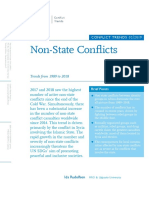 Non-State Conflicts, Conflict Trends 2019