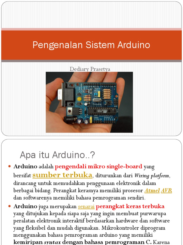 Pengenalan Sistem Arduino | PDF