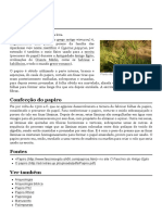 Papiro – Wikipédia, A Enciclopédia Livre