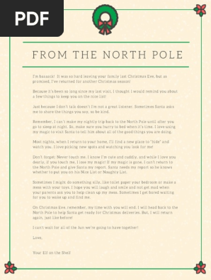 From the Desk of Santa Claus
