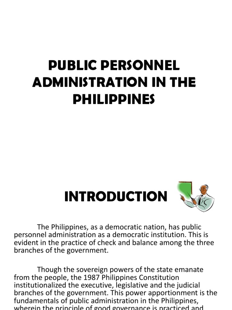Public Personnel Administration in The Philippines | PDF
