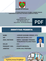 Laporan Aktualisasi Azwari