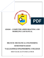GE6261-Computer Aided Drafting and Modeling Lab PDF