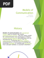 Models of Communcation