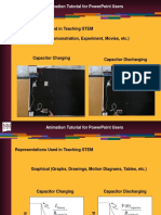 Capacitor Charging and Discharging Animation