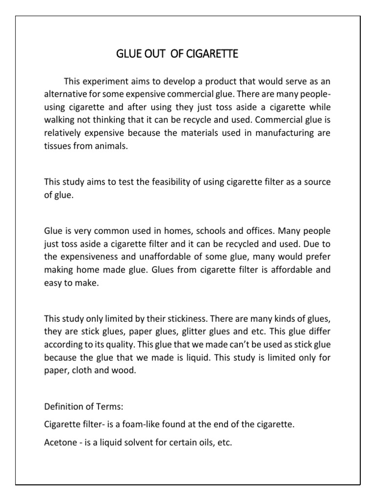 how to dissolve cigarette filter Taking the off of a Japanese and Smoking It I asked for a diagram
