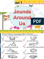 LEsson1-Sounds Around Us